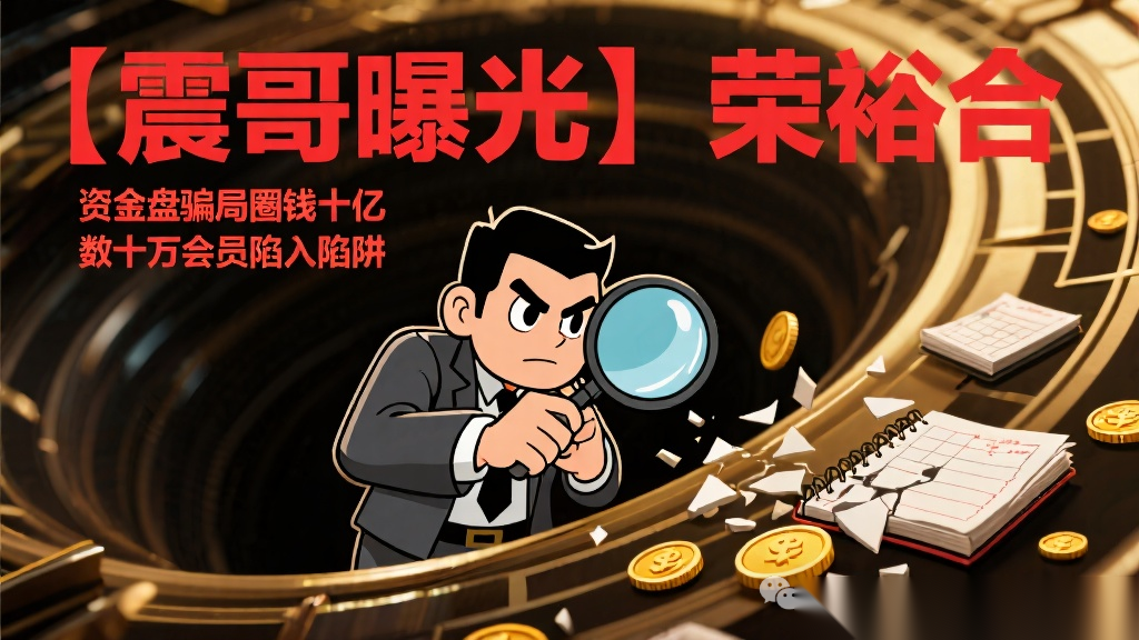 【震哥曝光】荣裕合是资金盘骗局,操盘手圈钱十亿,会员数十万...